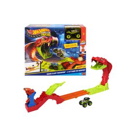 Hot Wheels JJN44 Monster Trucks Snake Bite Güç Darbesi Oyun Seti