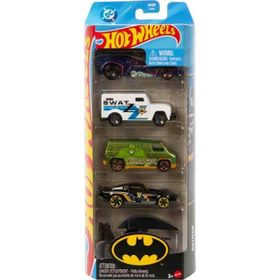 Hot Wheels JKG08 Batman 5'li Araba Seti