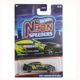 Hot Wheels Neon Speeders 2017 Nissan GT-R R35 Araba