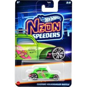 Hot Wheels Neon Speeders JBY93 Custom Volkswagen Beetle Oyuncak Araba