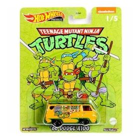 Hot Wheels Ninja Turtles Premium Arabalar 66 Dodge A100 Model Araç