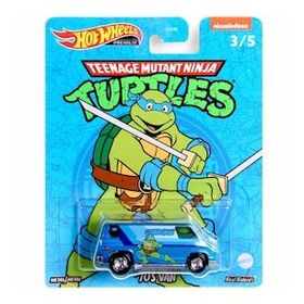 Hot Wheels Ninja Turtles Premium Arabalar 70s Van Model Araç