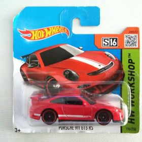 Hot Wheels Porsche 911 GT3 Rs Kırmızı Oyuncak Araba