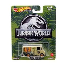 Hot Wheels Premium Jurassic World Combat Medic Model Araç