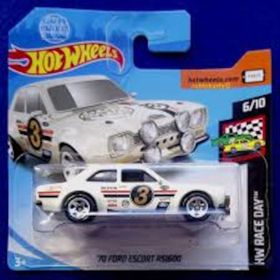 Hot Wheels RS1600 70 Ford Escort Oyuncak Araba
