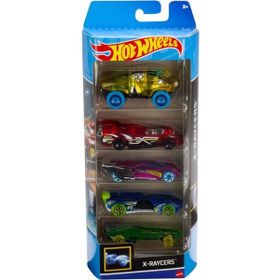 Hot Wheels X-Raycers Beşli Araba Seti