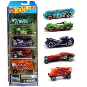 Hot Wheels X-Raycers Beşli Araba Seti