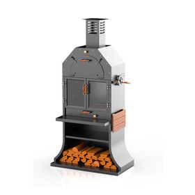HOTBBAQ KF-HB-010 Hot Shape Owen Fırınlı Mangal Izgara