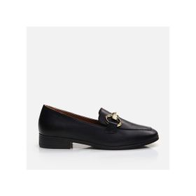 Hotiç 01AYH291000A100 Deri Siyah Kadın Loafer