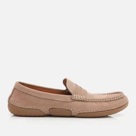 Hotiç 02AYH265230A300 Kum Beji Hakiki Deri Erkek Loafer Ayakkabı