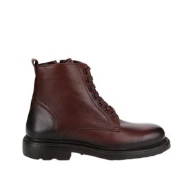 Hotiç 02BOH312250A480 Fermuarlı Kalın Tabanlı Casual Deri Kahverengi Erkek Bot