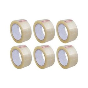 Hotmelt 45 mm 100 m Şeffaf 6’lı Paket Koli Bandı