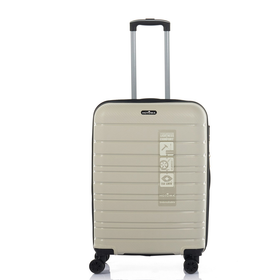 Hotowa Gold PP 8010 Ekru TSA Kilitli Kabin Boy Valiz