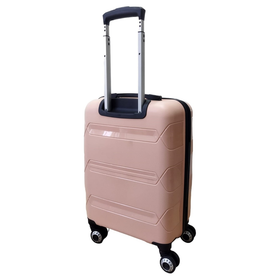 Hotowa Gold Pp 8011 Pembe Bej Tsa Kilitli Üçlü Valiz Seti