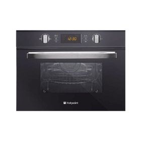 Hotpoint-Ariston MWHA 424.1 X Siyah Ankastre Kombi Fırın