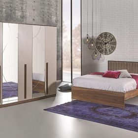 House Line Flora Metalik İnci Yatak Odası Takımı