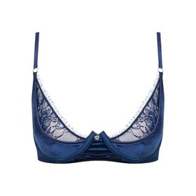 House of Silk Ldylle Kadife Gece Mavisi Kadın Sütyen