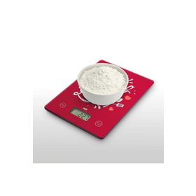 House Pratik HP36 Kırmızı Dijital Mutfak Tartısı