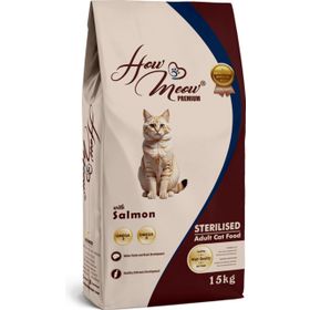 How Meow Kısırlaştırılmış Somonlu Yetişkin 2 kg Kuru Kedi Mama