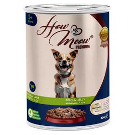 How Meow Kuzulu Yetişkin 12x400 gr Köpek Yaş Mama