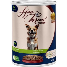 How Meow Kuzulu Yetişkin 12x400 gr Köpek Yaş Mama