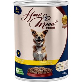 How Meow Tavuklu Yetişkin 12x400 gr Köpek Yaş Mama