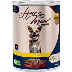 How Meow Tavuklu Yetişkin 12x400 gr Köpek Yaş Mama