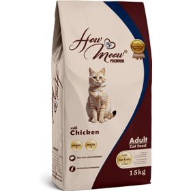 How Meow Tavuklu Yetişkin 15 kg Kuru Kedi Mama