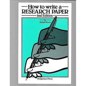 HOW TO WRITE RESEARCH PAPERS - SHARON SORENSON