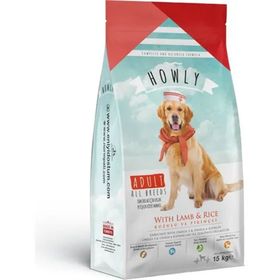 Howly Kuzu ve Pirinçli Tüm Irklar İçin Yetişkin 15 kg Köpek Maması
