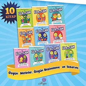Hoya 1. Sınıflar için Ela ile Can Serisi (10 Kitap Takım)