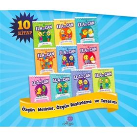 Hoya 1. Sınıflar için Ela ile Can Serisi (10 Kitap Takım)