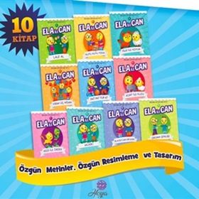 Hoya 1. Sınıflar için Ela ile Can Serisi (10 Kitap Takım)