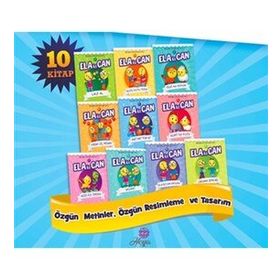 Hoya 1. Sınıflar için Ela ile Can Serisi (10 Kitap Takım)
