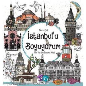 Hoya Yayınları Istanbulu Boyuyorum Her Yaş Için Boyama Kitabı