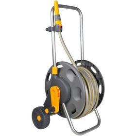 Hozelock 2434H 30 m Hortumlu 60 m Kapasiteli Tekerlekli Hortum Toplama Sarma Araba Seti