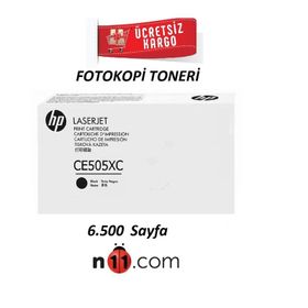 HP 05X-CE505XC Siyah Yüksek Kapasiteli Orijinal Toner