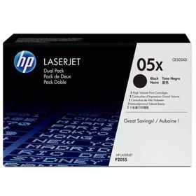 HP 05X-CE505XD 2'li Paket Yüksek Kapasiteli Orijinal Toner