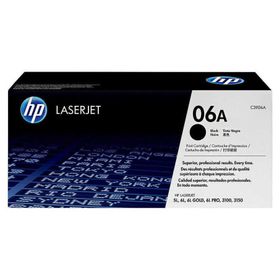 HP 06A-C3906A Siyah Orijinal Mavi Kutu B Grade Toner