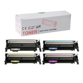 HP 117A Tüm Renkler Chipsiz Muadil Toner Seti