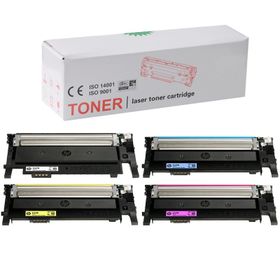 HP 117A Tüm Renkler Chipsiz Muadil Toner Seti