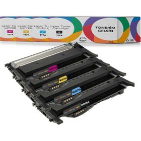 HP 117A Tüm Renkler Çipli Muadil Toner Seti