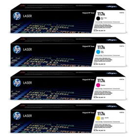 HP 117A Tüm Renkler Orjinal Toner Seti