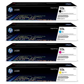HP 117A Tüm Renkler Orjinal Toner Seti