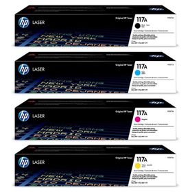 HP 117A Tüm Renkler Orjinal Toner Seti