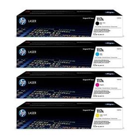 HP 117A Tüm Renkler Orjinal Toner Seti