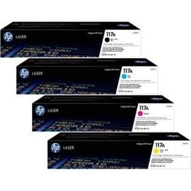 HP 117A W2070A-W2071A-W2072A-W2073A 150a Orjinal Toner 4'lü Set