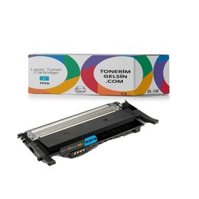 Hp 117A-W2071A Mavi Chipsiz Muadil Toner