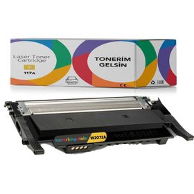 Hp 117A-W2072A Sarı Chipsiz Muadil Toner