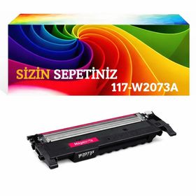 HP 117A-W2073A Çipli Kırmızı Muadil Toner
